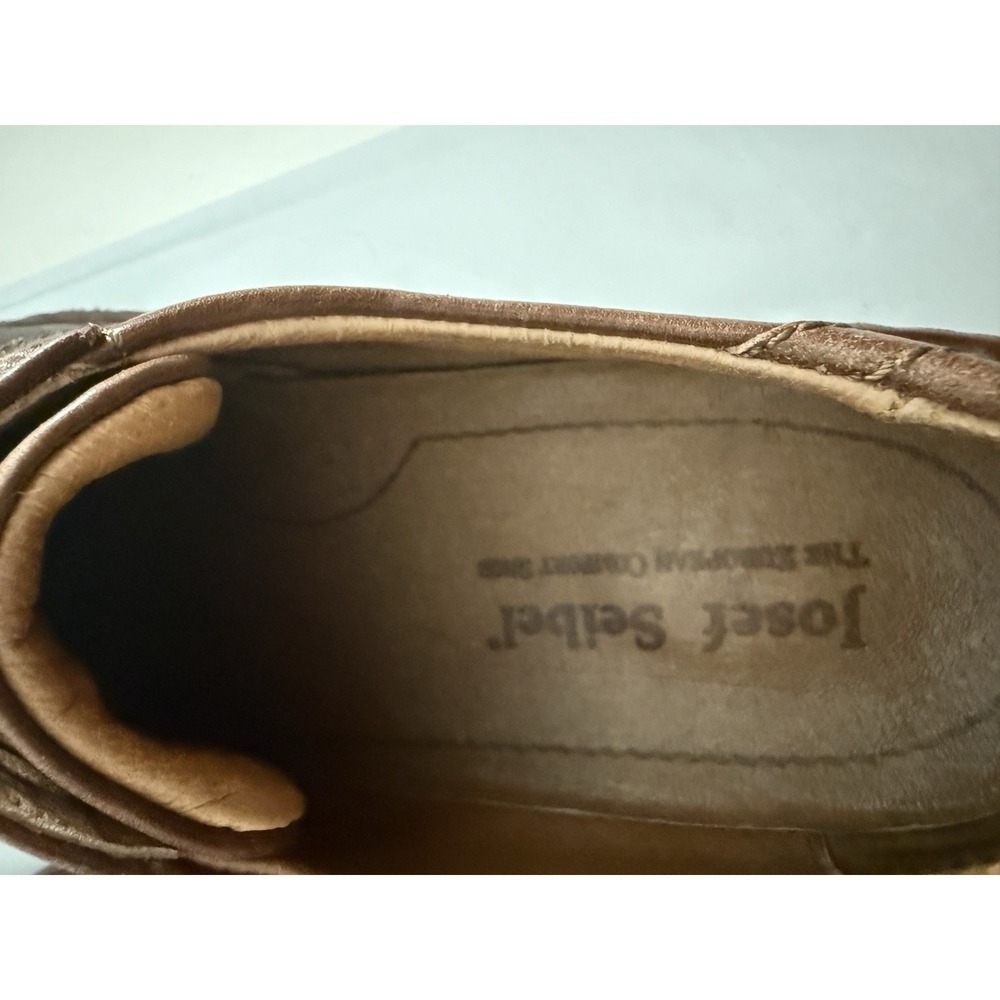 Josef Seibel Brown Leather Men's Casual Oxford Shoes EU 42 /US Men's 9 (approx) - Picture 8 of 14